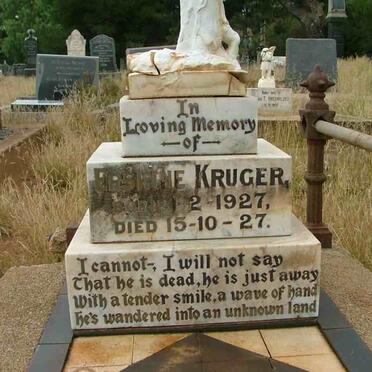 KRUGER Erskine 1927-1927