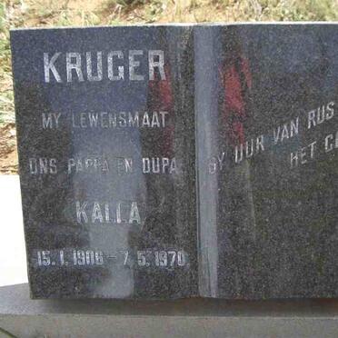 KRUGER Kalla 1906-1970