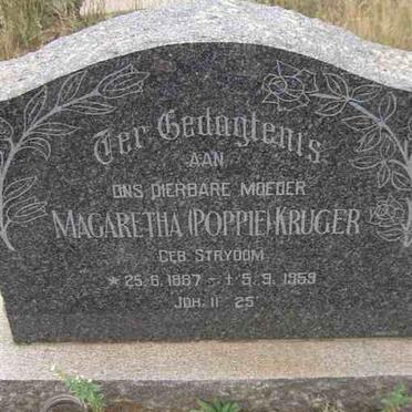 KRUGER Margaretha nee STRYDOM 1887-1959
