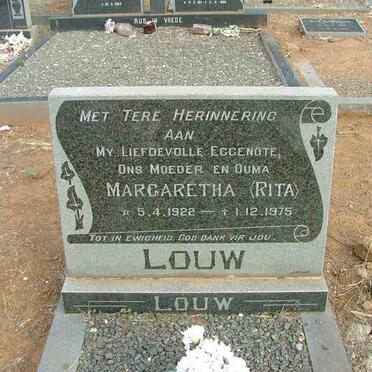 LOUW Margaretha 1922-1975