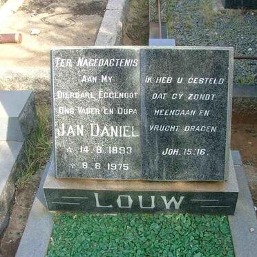 LOUW Jan Daniel 1893-1975