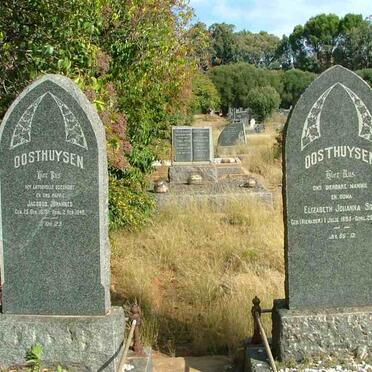 OOSTHUYZEN Jacobus Johannes 1875-1946 &amp; Elizabeth Johanna Sofia NIENABER 1885-1950