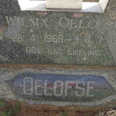 OELOFSE Wilma 1966-1966