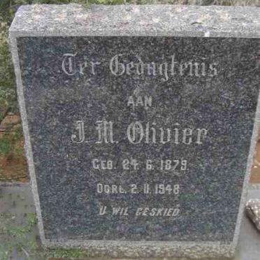 OLIVIER J.M. 1879-1948