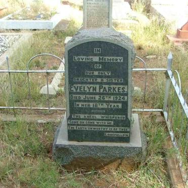 PARKES Evelyn -1924