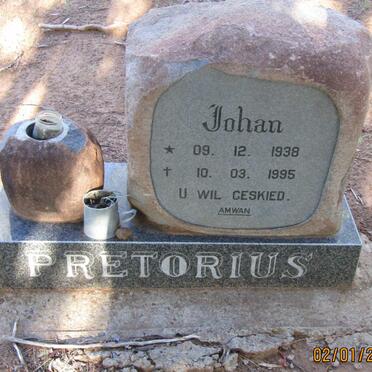 PRETORIUS Johan 1938-1995