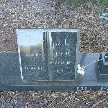 PLESSIS J.L., du 1921-1992