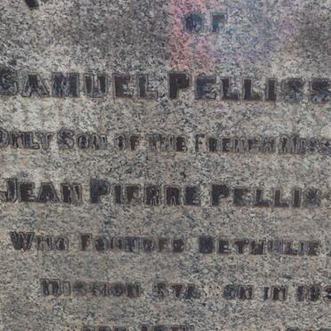 PELLISSIER Samuel -1921