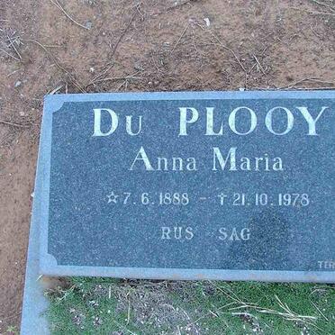PLOOY Anna Maria, du 1888-1978