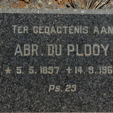 PLOOY Abr., du 1897-1968