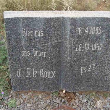 ROUX C.J., le 1895-1952