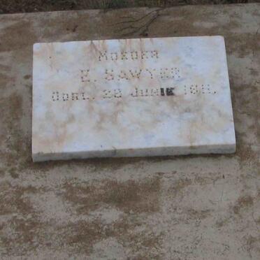 SAWYER E. -1911