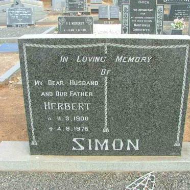 SIMON Herbert 1900-1975