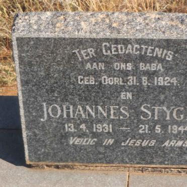 STYGER Johannes 1931-1944
