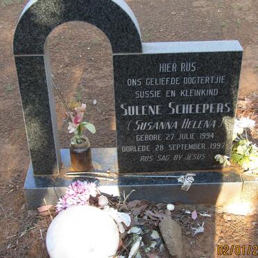 SCHEEPERS Susanna Helena 1994-1997