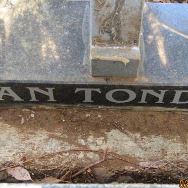 TONDER J. P., van 1945-2011 &amp; Ester J. 1948-