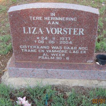 VORSTER Liza 1977-2004