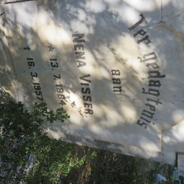 VISSER Nena 1884-1957