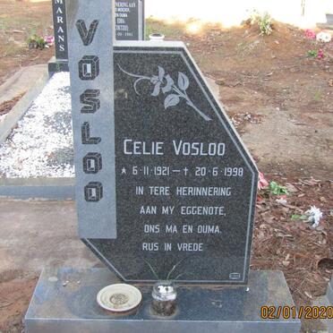 VOSLOO Celie 1921-1998