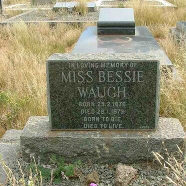 WAUGH Bessie 1876-1973