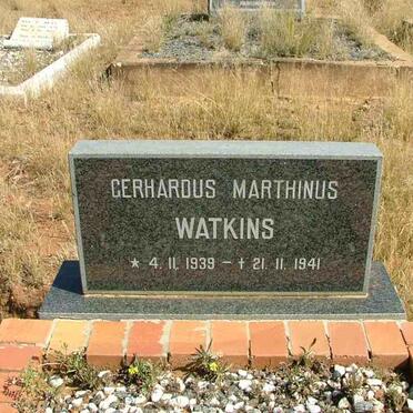 WATKINS Gerhardus Marthinus 1939-1941