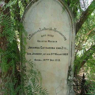 ZYL Johanna Catharina, van 1859-1910