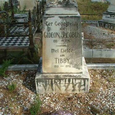 ZYL Gideon Jacobus, van 1907-1947