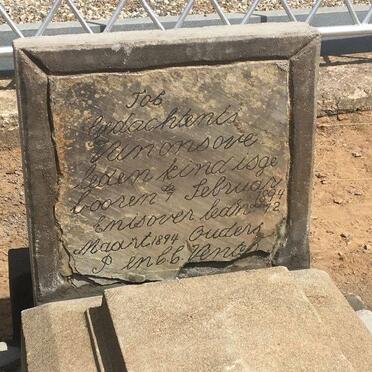 Free State, BETHULIE district, Winterhoek 514, Broekpoort, Elim farm cemetery