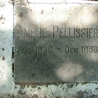 PELLISSIER Amelie 1838-1838