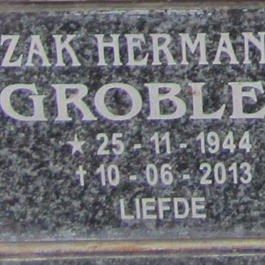 GROBLER Izak Hermanus 1944-2013