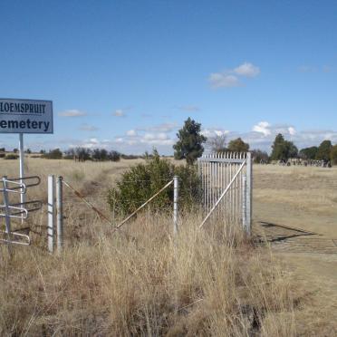 1. Entrance to Bloemspruit cemetery