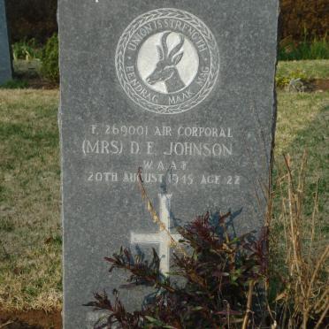 JOHNSON D.E. -1945