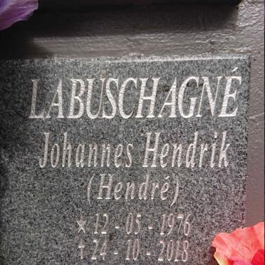 LABUSCHAGNE Johannes Hendrik 1976-2018