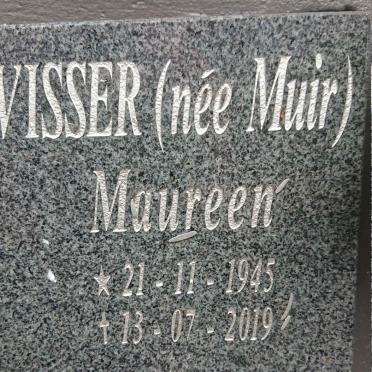 VISSER Maureen nee MUIR 1945-2019