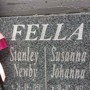 FELLA Stanley Newby 1950-2020 &amp; Susanna Johanna 1951-