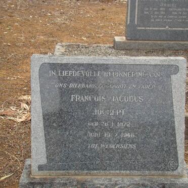 JOUBERT Francois Jacobus 1872-1946
