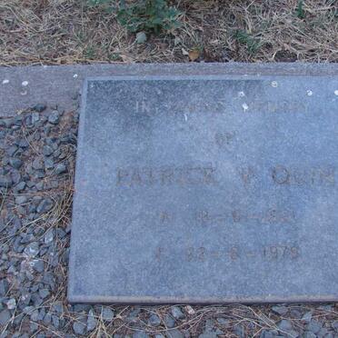 QUIN Patrick 1931-1979