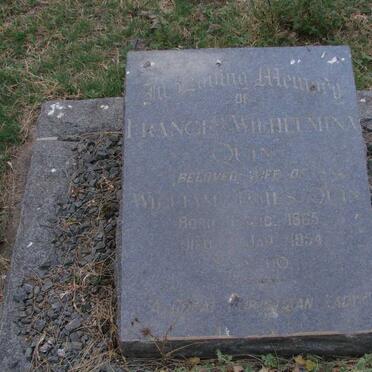 QUIN Frances Wilhelmina 1865-1954