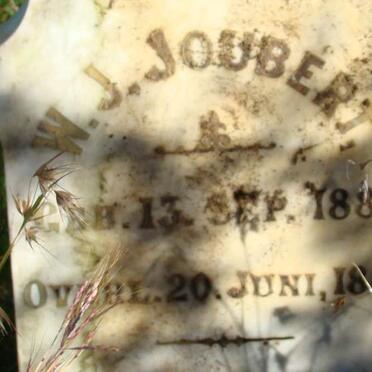JOUBERT W.J. 1887-1889