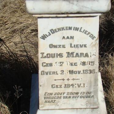 MARAIS Louis 1885-1896