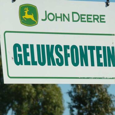1. Entrance to Geluksfontein in the Bloemfontein distict