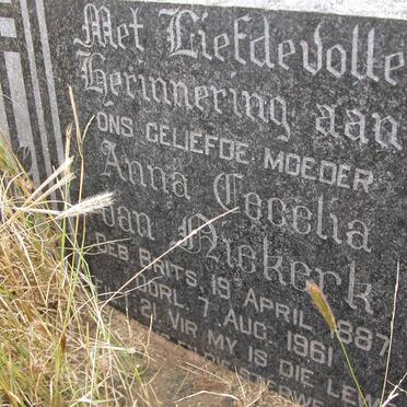 Free State, BOSHOF district, Graspan 27, farm cemetery