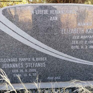 HENNING Johannes Stefanus 1905-1972 &amp; Elizabeth Kathleen MOFFATT 1910-1988