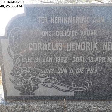 NEL Cornelis Hendrik 1882-1959