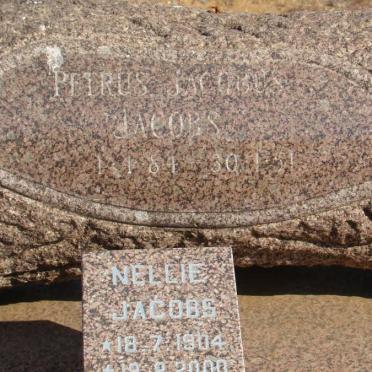 JACOBS Petrus Jacobus 1884-1951 :: JACOBS Nellie 1904-2000