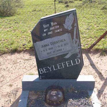 BEYLEFELD Anna Dorathea 1896-1977