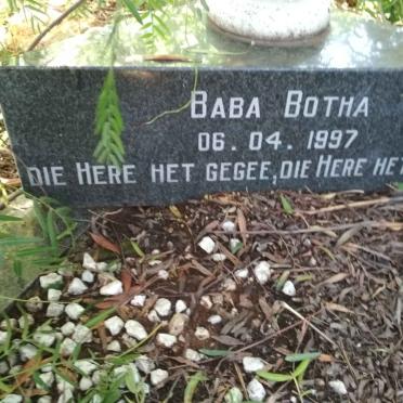 BOTHA Baba 1997-1997