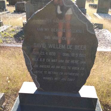 BEER David Willem, de 1898-1963