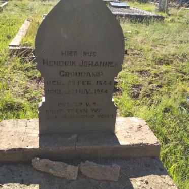 CROUCAMP Hendrik Johannes 1844-1934