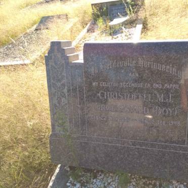 GROENEWALD Christoffel M.J. 1897-1948